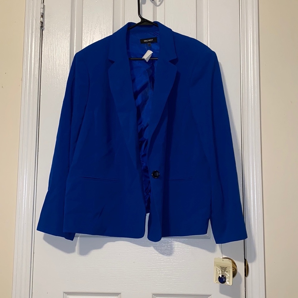 Blue Nine West blazer